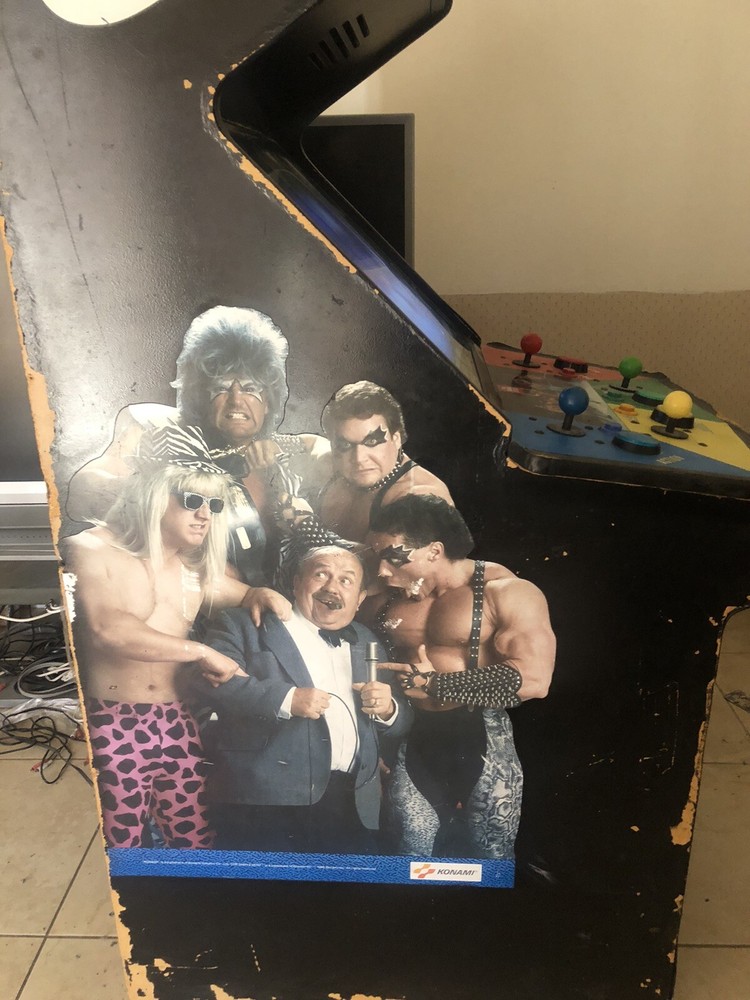 THE MAIN EVENT ARCADE MACHINE by KONAMI 1988