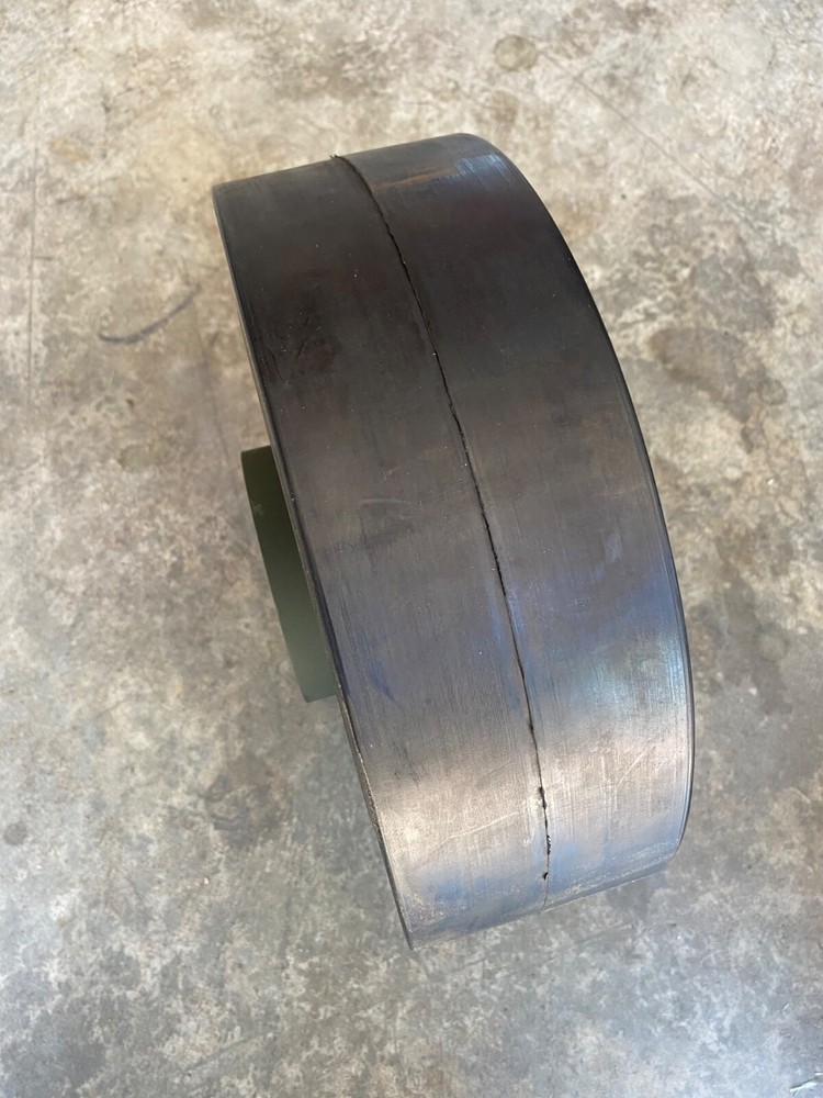 US Bradley Fighting Vehicle NOS Solid Rubber Road Wheel