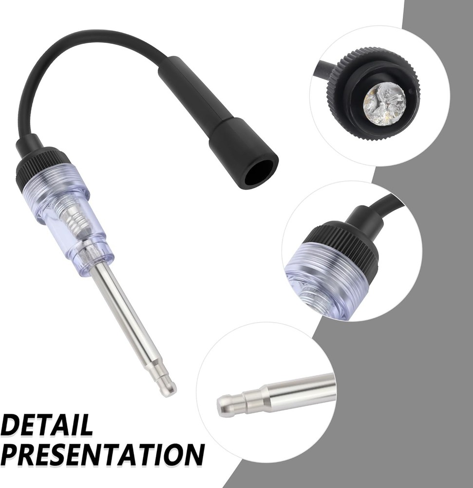 Effortless Engine Diagnostics - 2PCS Universal Spark Tester with Neon Indicator