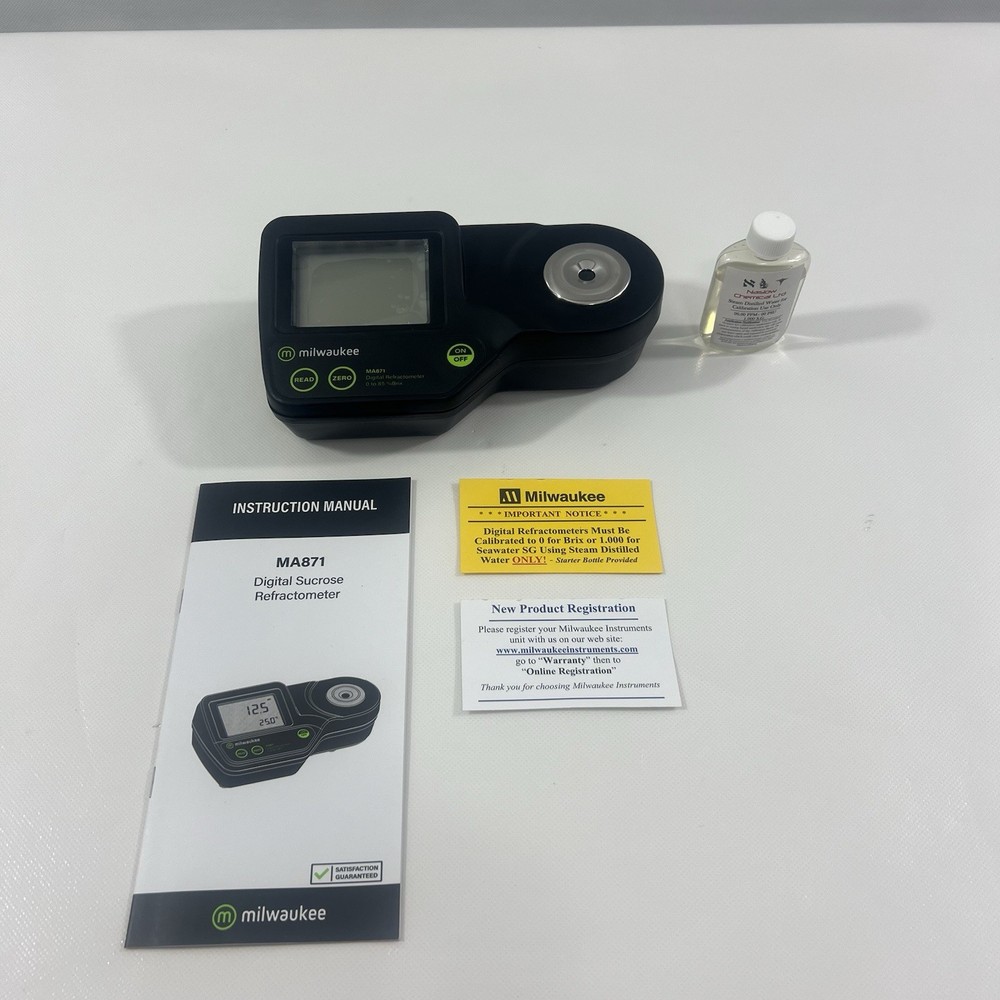 Milwaukee MA871 0-85% Digital Refractometer Meter