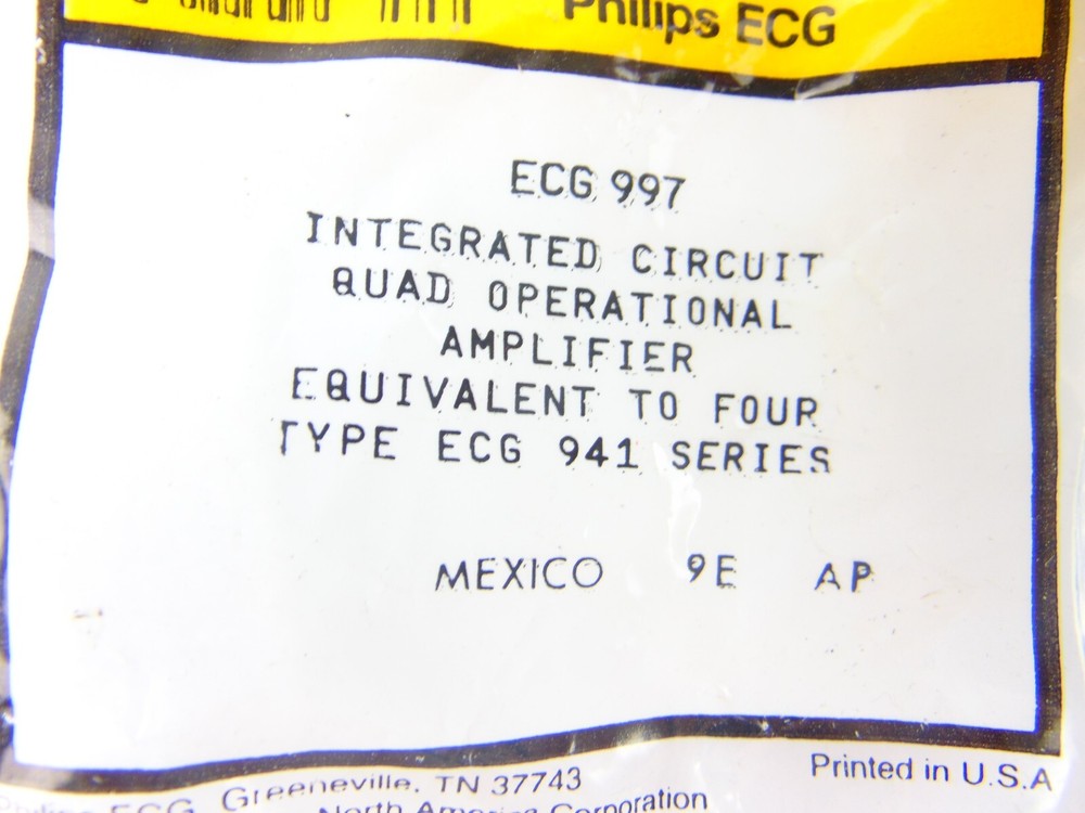 Philips ECG Component ECG997 Lot Of 2