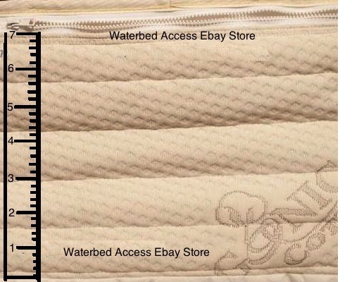 King Bamboo Zipper Mattress Cover for Softside Waterbed