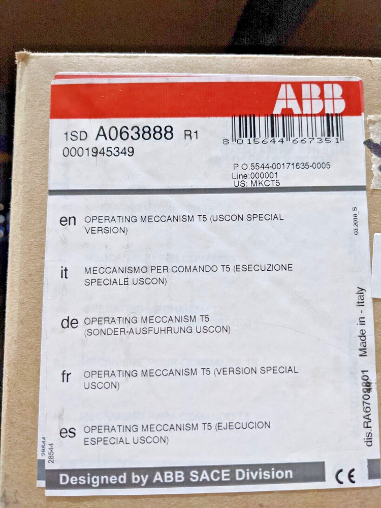ABB Operating Mechanism MKCT5