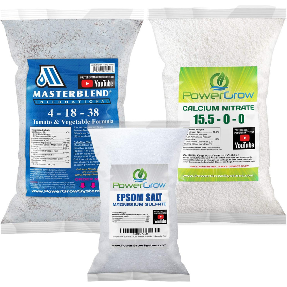 MASTERBLEND 4-18-38 Complete Combo Kit Fertilizer Bulk (2.5 Pound Kit)