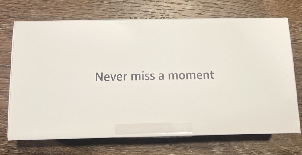 Amazon Echo Frames 3rd Gen ZE8TAH Smart Audio Glasses Rectangle Classic Blk