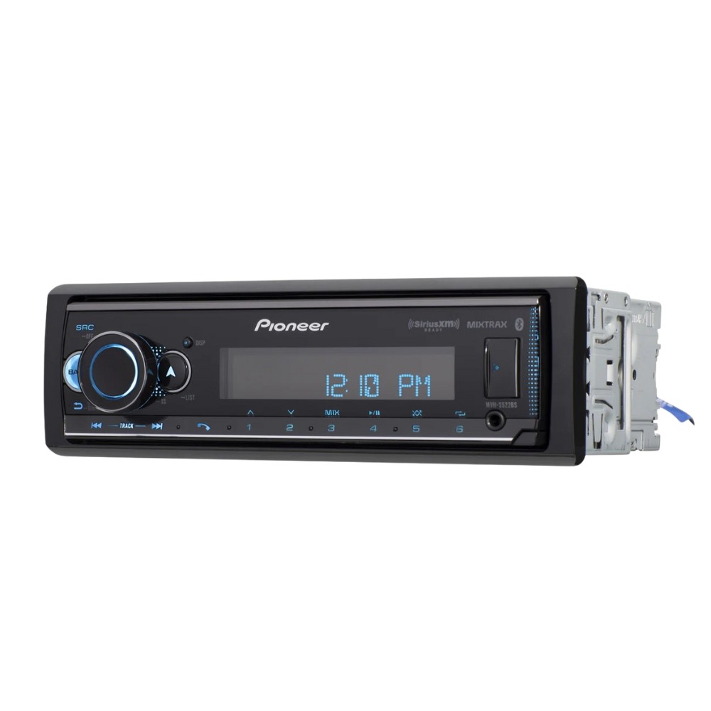 Pioneer MVH-S522BS Single-DIN Audio Media with Built-in Bluetooth
