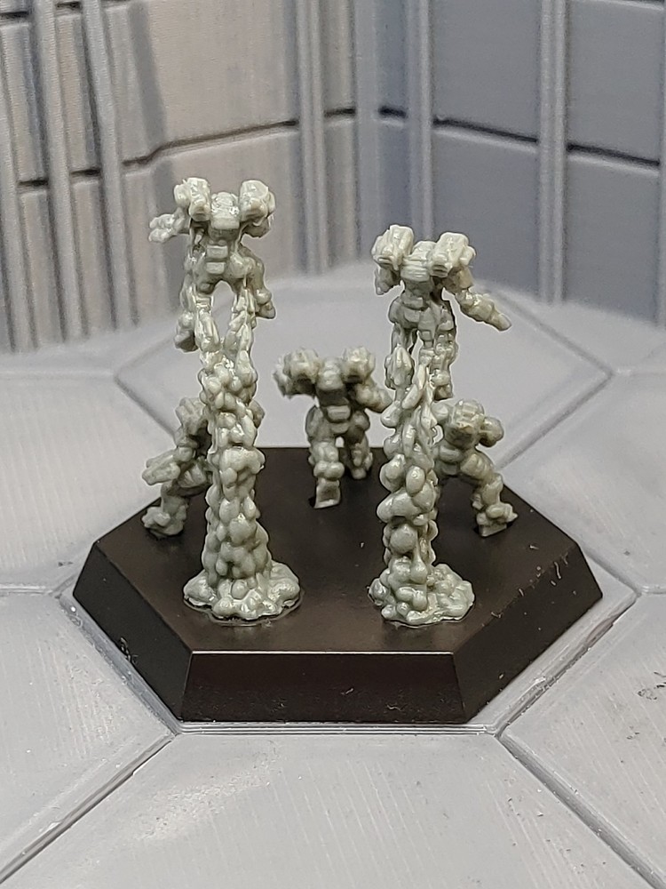 SINGLES: Clan ELEMENTAL (from star box) Unpainted Catalyst CGL BattleTech