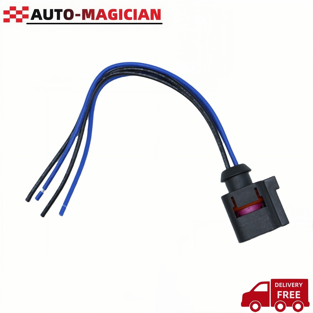 4 pins Engine Coolant Temperature Sensor Switch Plug Set 059919501A For VW AUDI