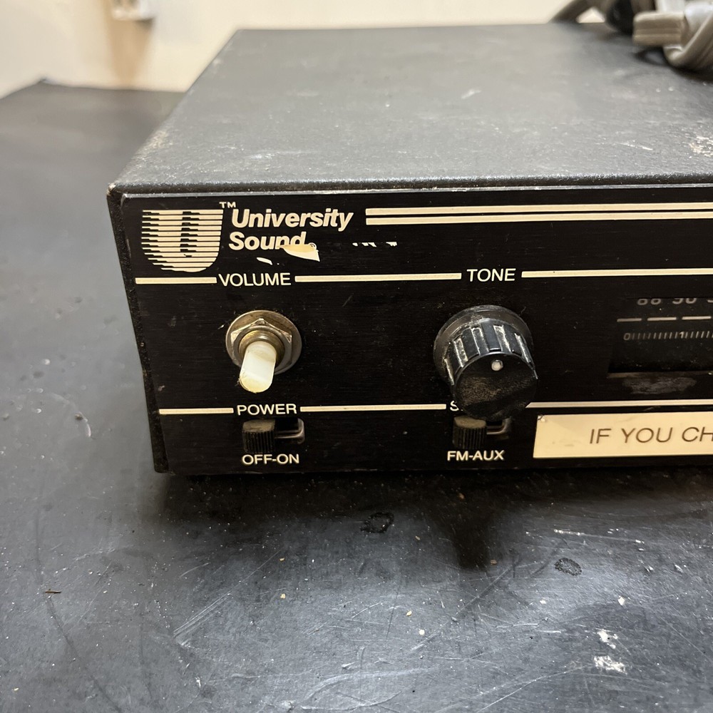 🔥🔥🔥UNIVERSITY SOUND RECEIVER 1829-15A UNTESTED