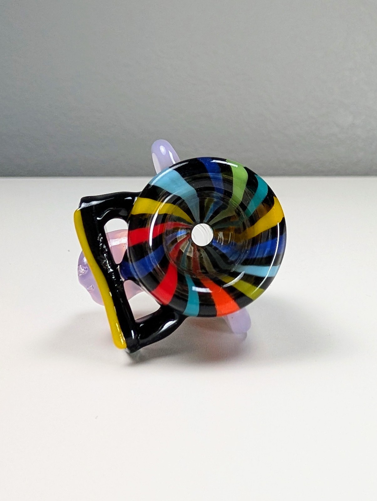 14mm Funky Monkey Glass Premium Quality Bowl Funnel Slide For Bong Hookah Pipe A