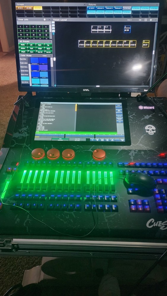 Blizzard CueSlayer /Art-Net (8), DMX (4) Universe Lighting Controller MAKE OFFER