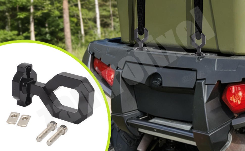 Eye Bolt Tie Down & Accessory Anchor For CFMoto Quick Attach ATV & UTV – 2 Pack