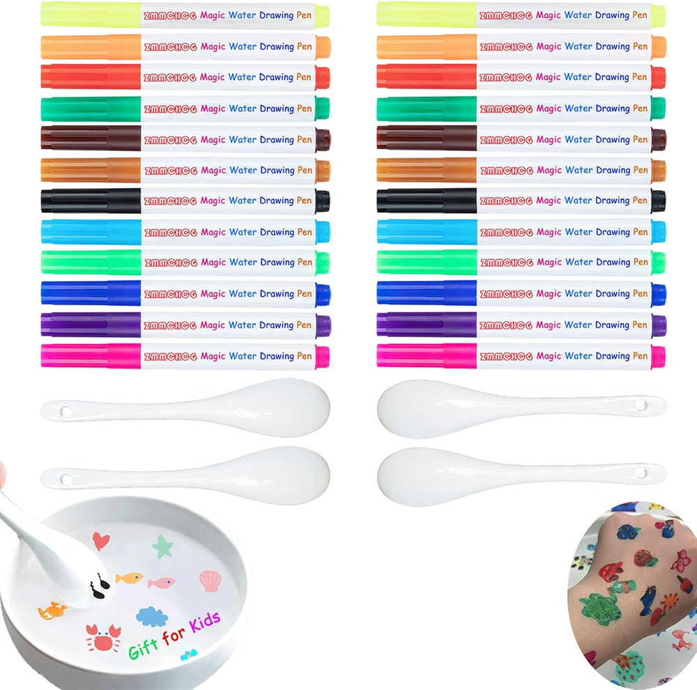 2 Sets Kiddies Create Magical Water Floating Drawings Bundle Magical Water