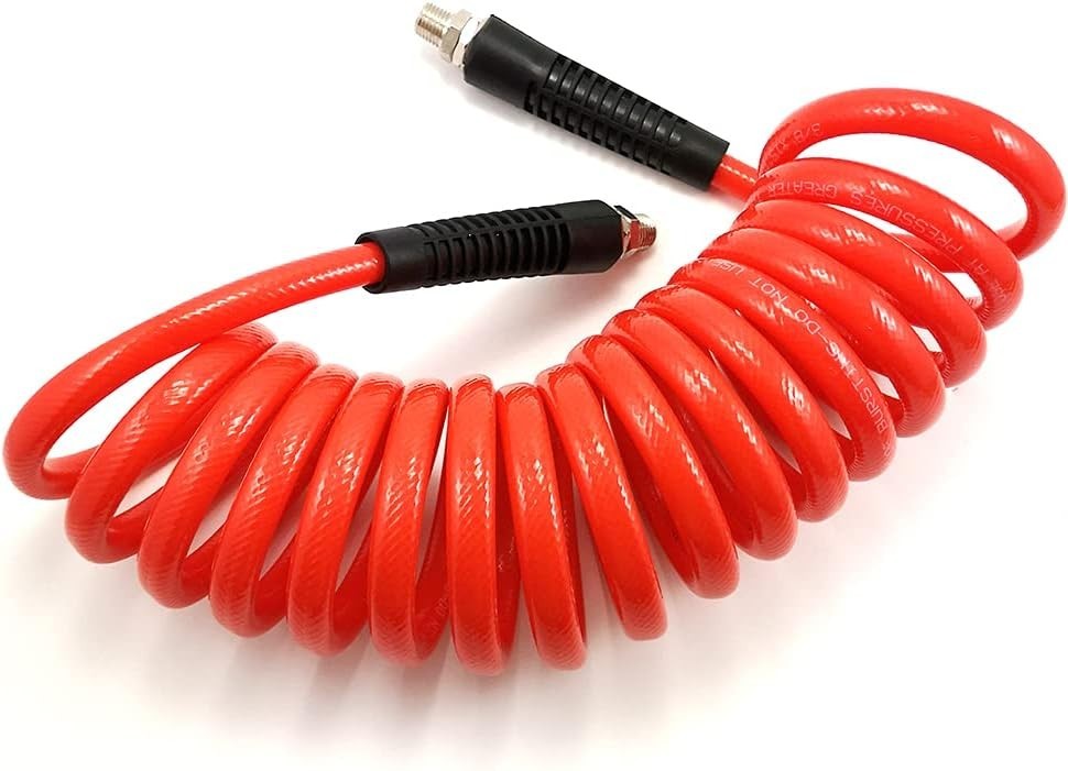 16-PCs. Air Compressor Accessories Kit with 3/8" x 15 ft Coil Air Hose