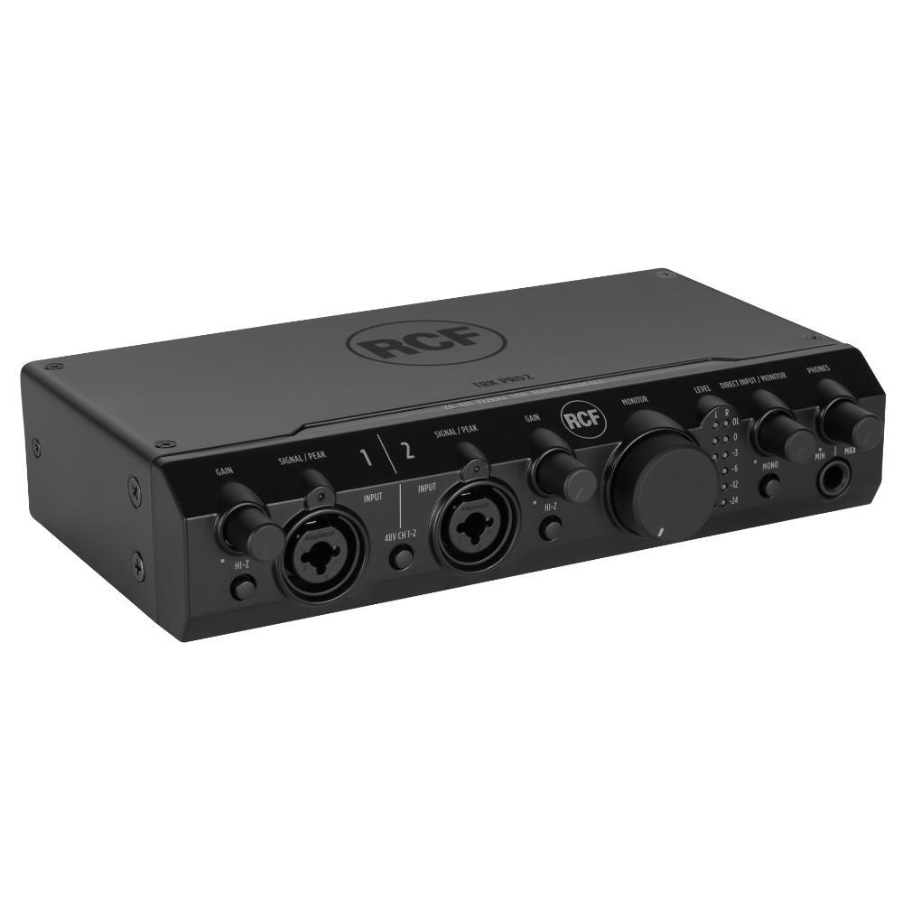 RCF TRK PRO2 USB 2.0 Audio Interface Balanced Out Headphone MINT