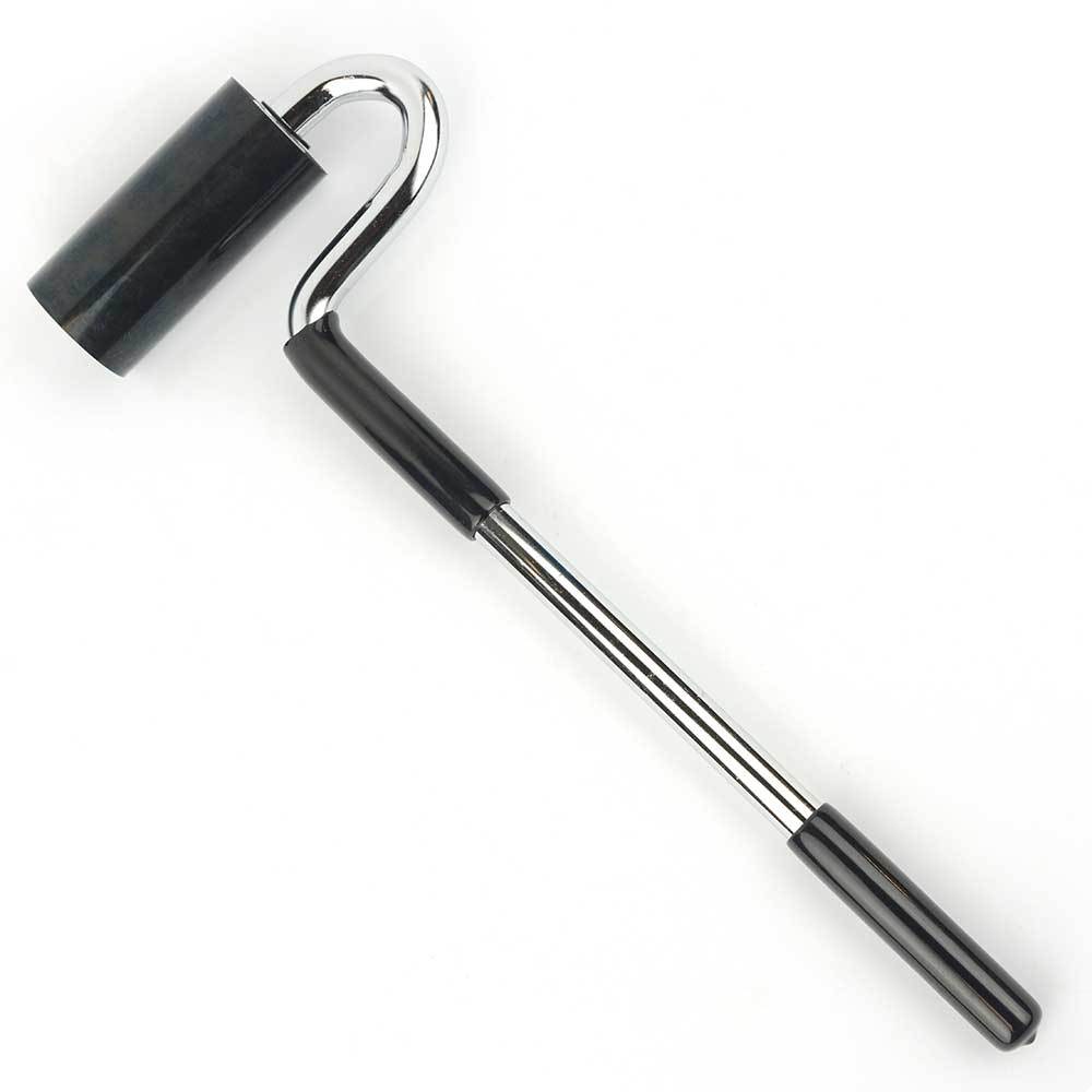 Big Horn 19600 Long Handle J-Roller with Rubber Roller