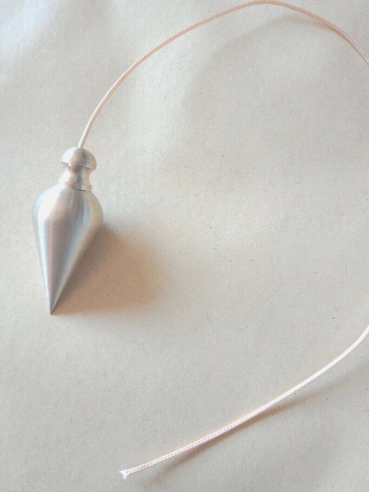 Handmade Chambered Brass Dowsing Pendulum Healing