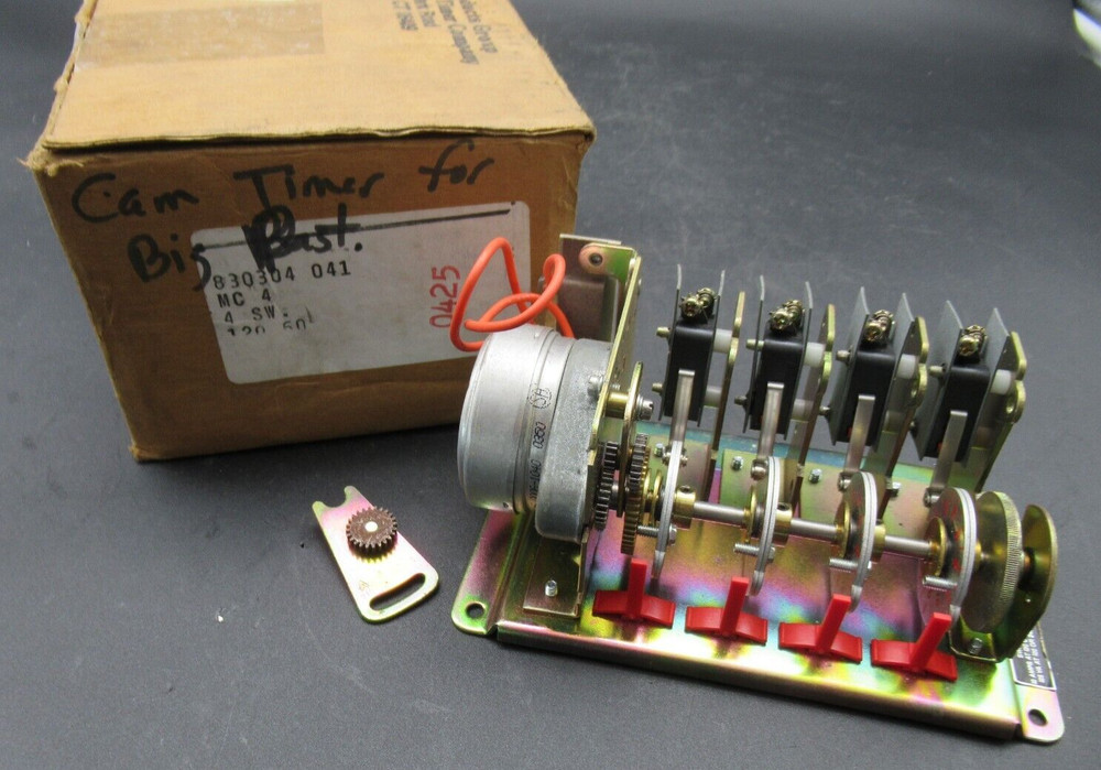 ITC MC-4 Programming Timer 4-Switch 120V, 60Hz For Big Past 830304041 *NEW*