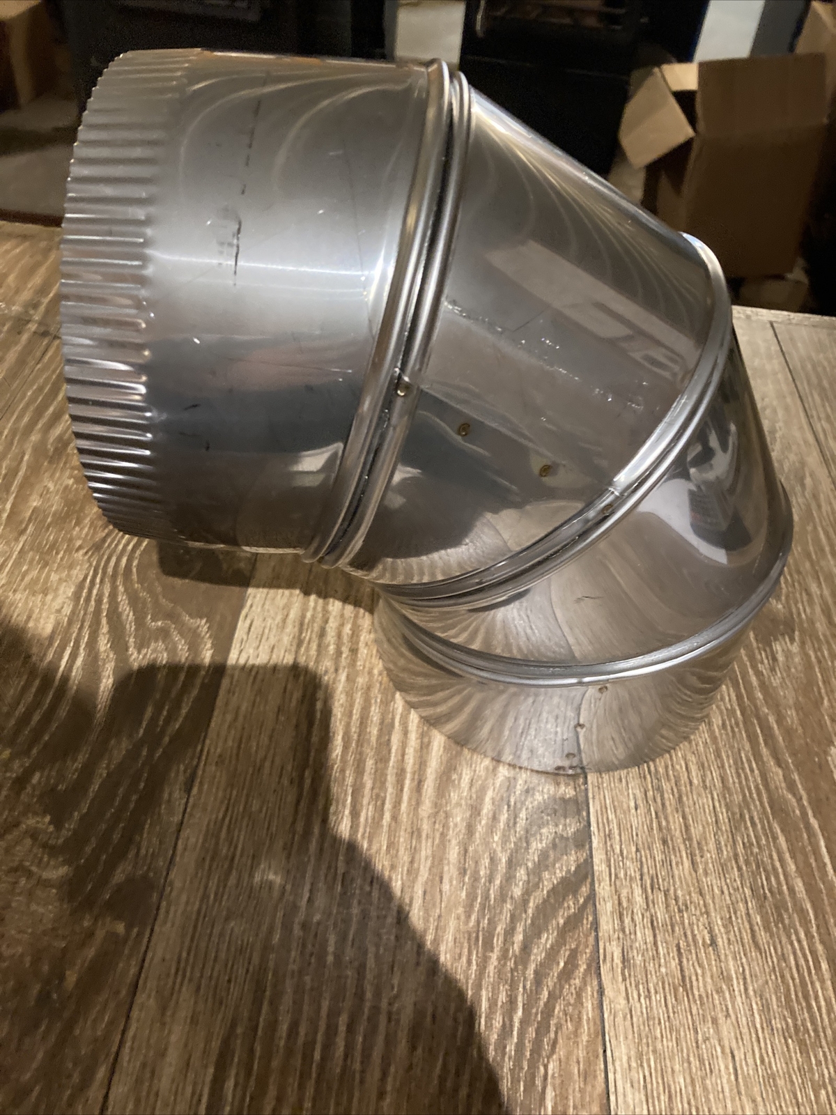 6” Stainless Steel 90degree Adjustable Elbow Chimney Stove Pipe