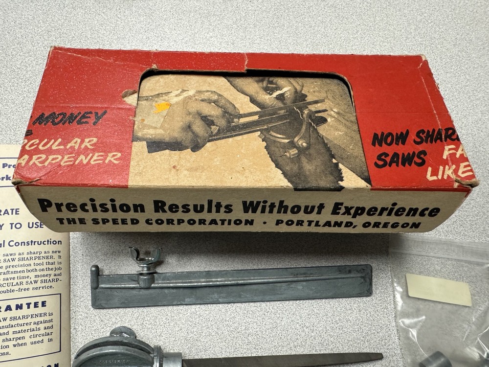 Speed Circular Saw Sharpener