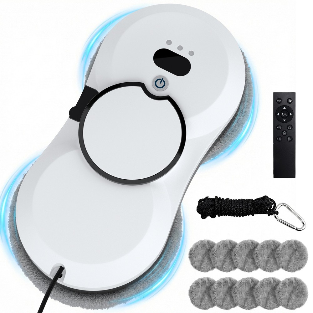 Auto Window Cleaning Robot Edge Detection AI Path Single-sided water spray