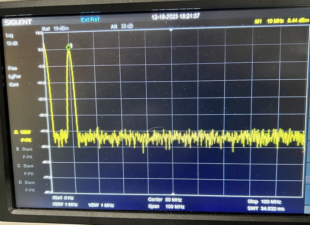 10 MHz Band Pass Filter (USA)