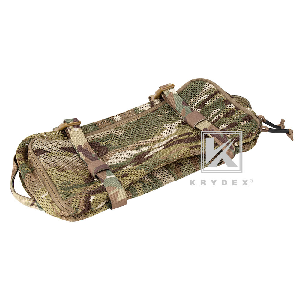 KRYDEX 3pcs Modular Packing Cubes Mesh Pack Organizer Outdoor Large Capacity Bag