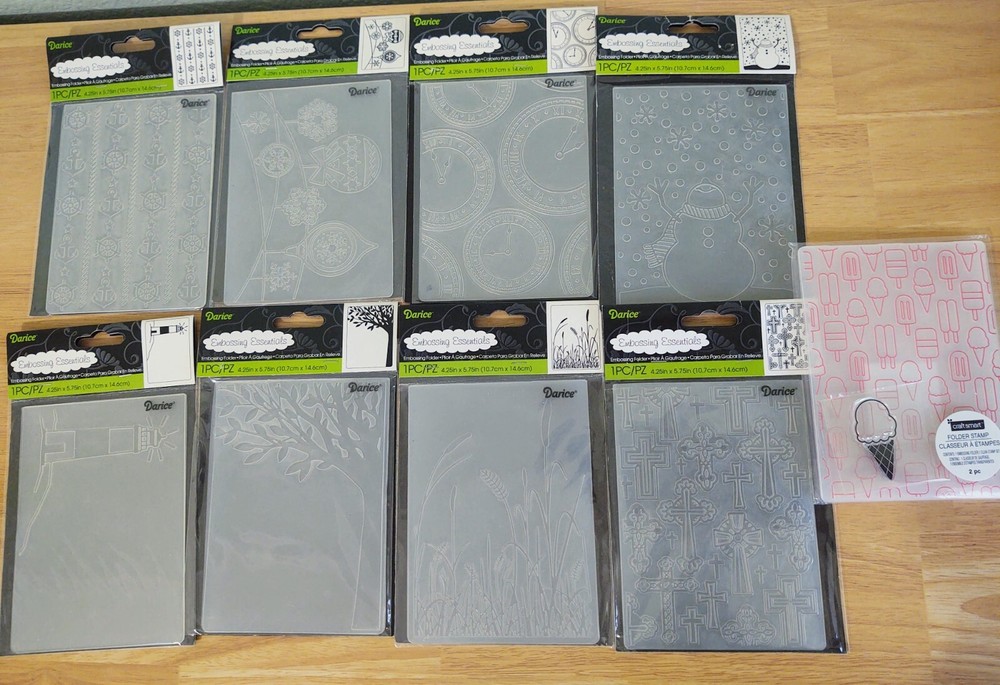 Darice Embossing Folders - NIP   Choose your title.