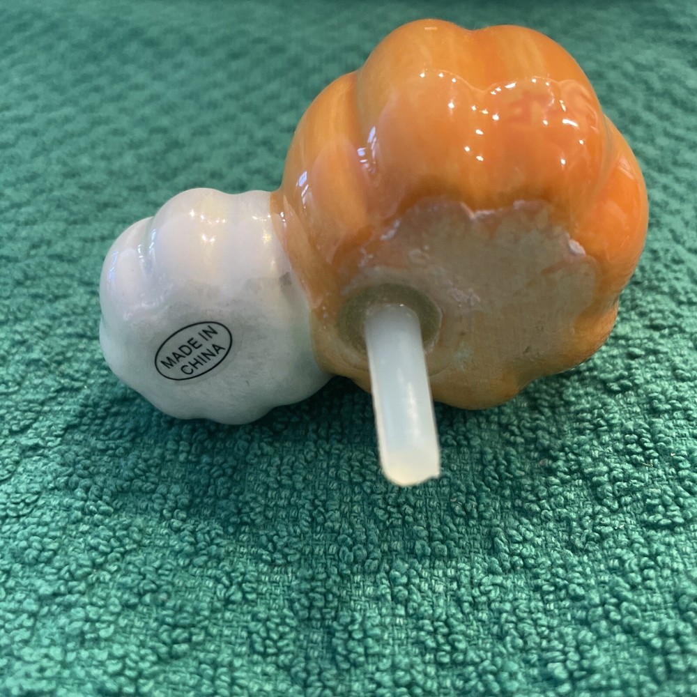 Nora Fleming Double Pumpkin Mini Retired