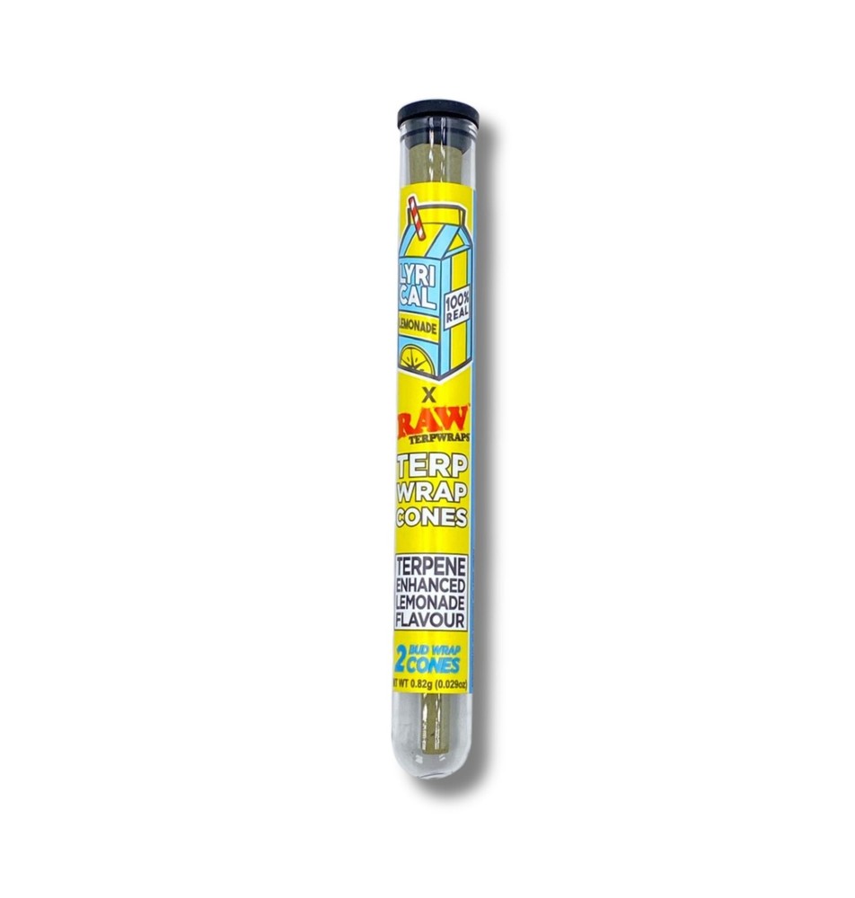 RAW Lyrical Lemonade Terp Wrap Cones (2 cones per pack)