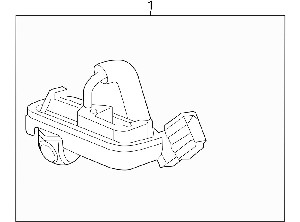 Camera/Projector Decklid Mounted Fits 16-17 ILX 2100641