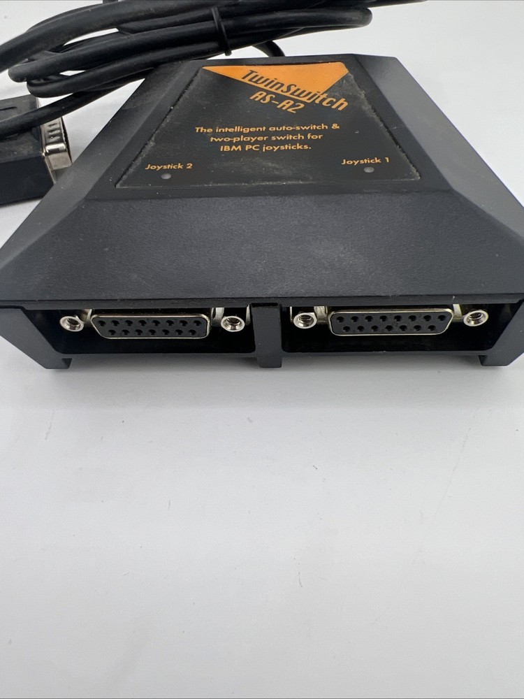 Vintage Twin Switch AS-A2 For IBM PC Joysticks