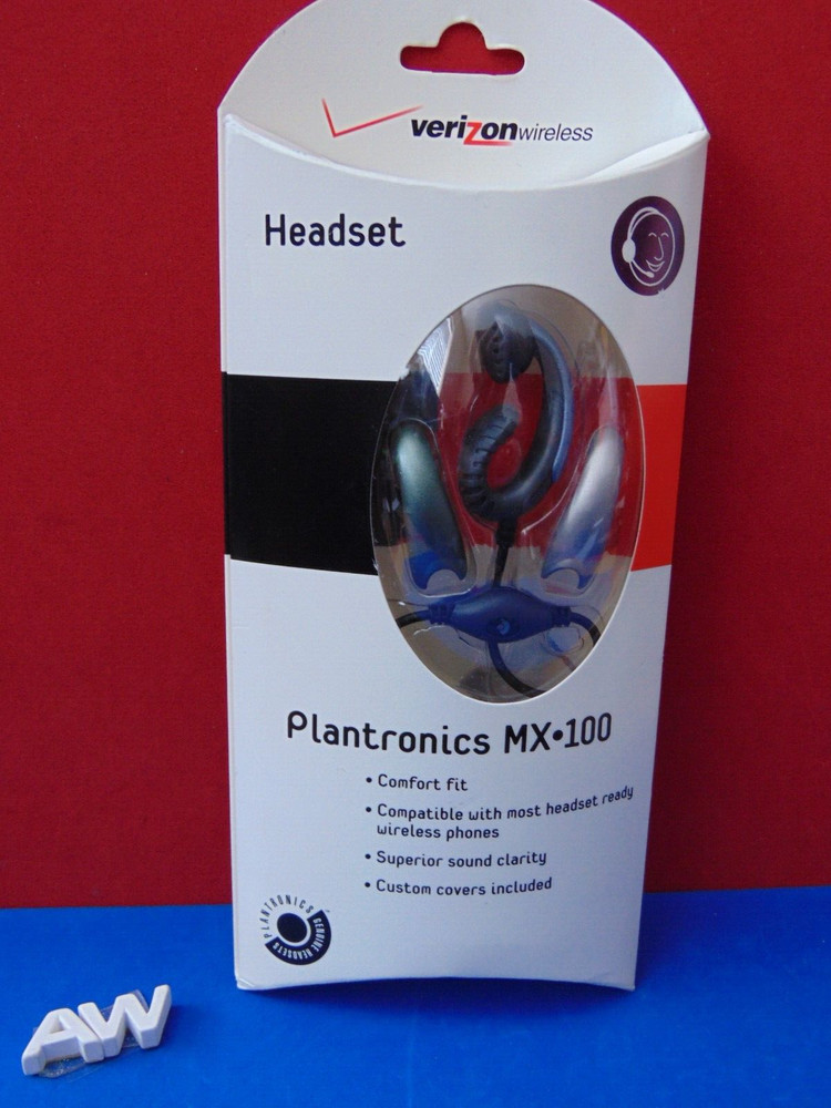 Genuine Plantronics MX 100 Comfortable Headset New & Sealed