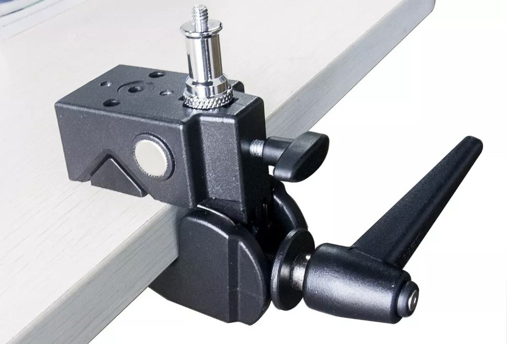Multi-Function Super Clamp with Standard Stud for Photography Studio Video Camer