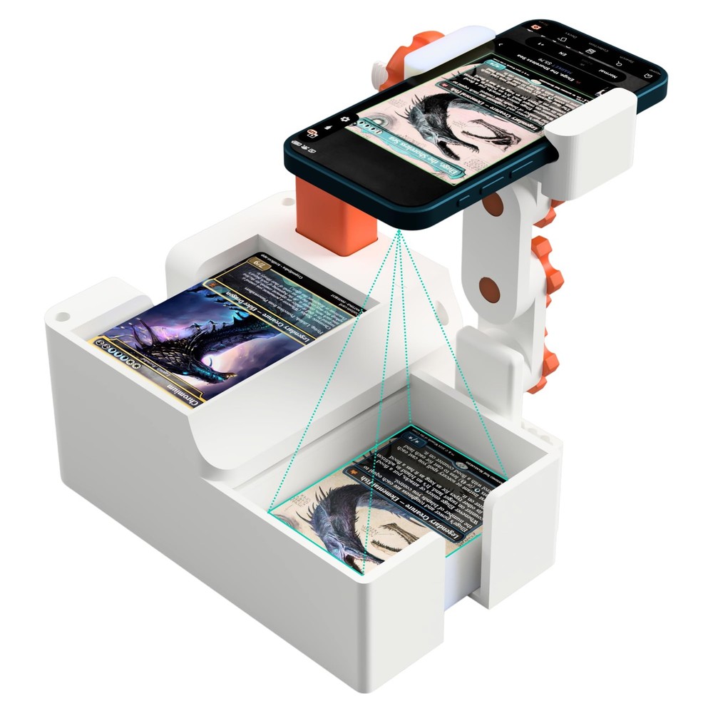 Card Scanner Pro: Advanced Automatic & Slinger for MTG/TCG White