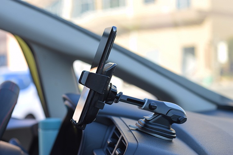 360°Car Phone Holder telescopic Universal Mount Mobile Windshield Dashboard desk