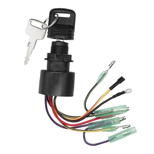 Boat Ignition Switch with Key Fit for Mercury, for Boat Engine Ignition Switch
