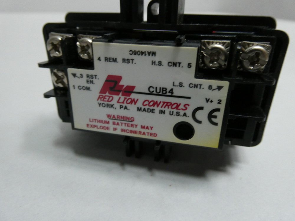 Red Lion CUB4 Digital Counter Rate Indicator Module