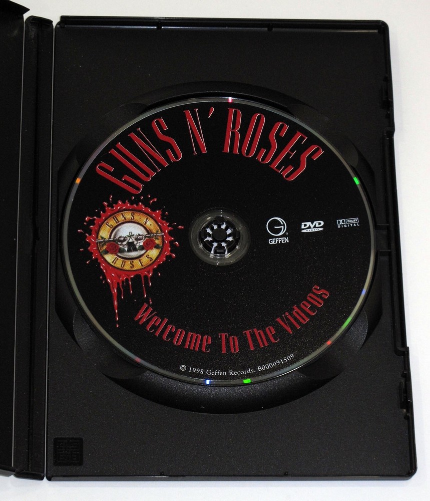 Slash & Steven Adler signed GNR "GUNS N' ROSES" DVD Welcome To Videos JSA COA