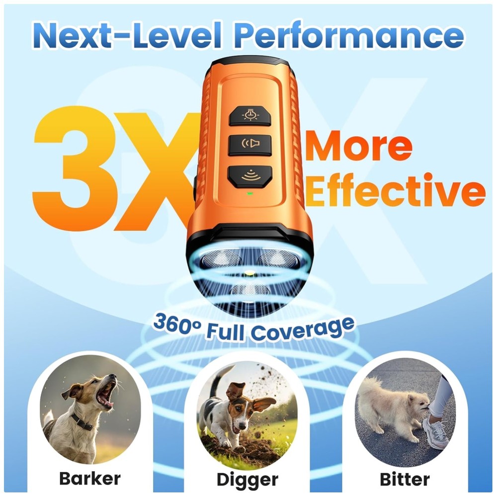 Compact Dog Training Tool - Flashlight Included