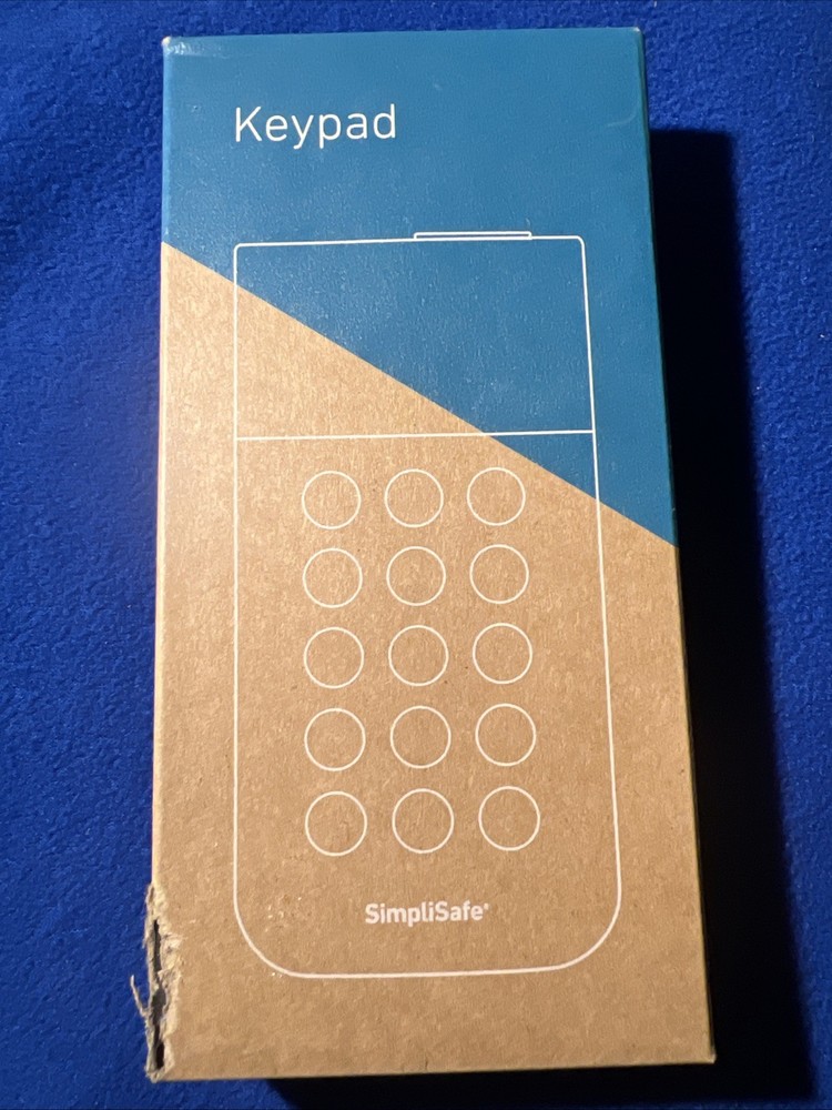 SimpliSafe Home Security System Touch-to-Wake Keypad KP3W