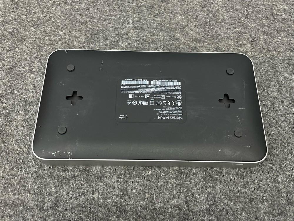 CISCO Meraki MX64-HW Cloud Managed Firewall - Untested