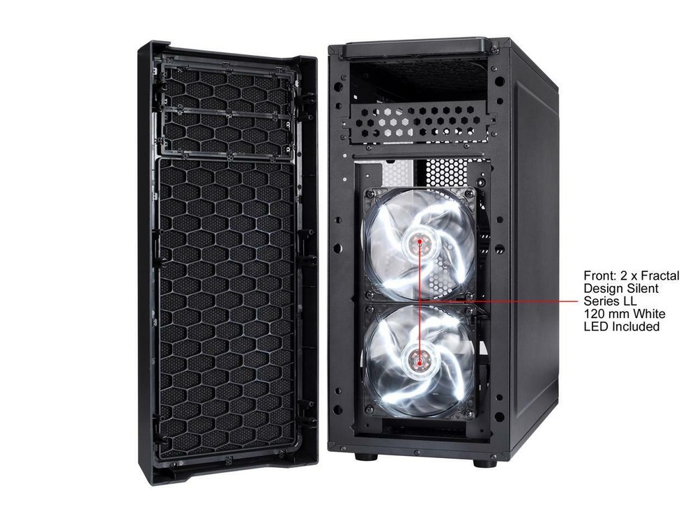 Fractal Design Focus G Black ATX Mid Tower Computer Case