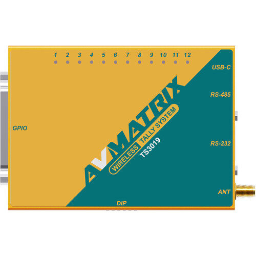 AVMATRIX Wireless Multi-Camera Tally Light System 4 Tally Lamps