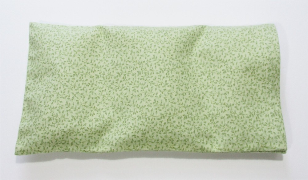 Microwavable Heat Pack, Cold Pack, Washable Green Flannel Cover