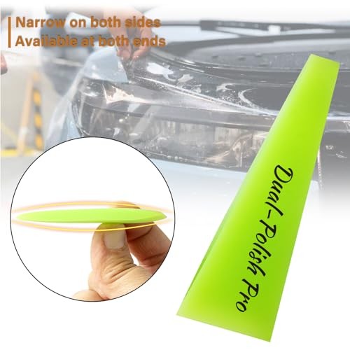 Small Squeegee 2PCS PPF Squeegee Kit Anti-Scratch TPU Rubber Scraper for Car