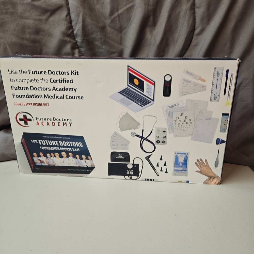 The Apprentice Doctor FOR FUTURE DOCTORS Foundation course kit And Suturing Kit
