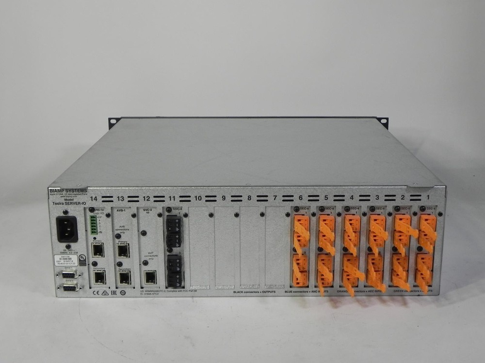 Tesira Biamp Server-iO Digital Signal Processor