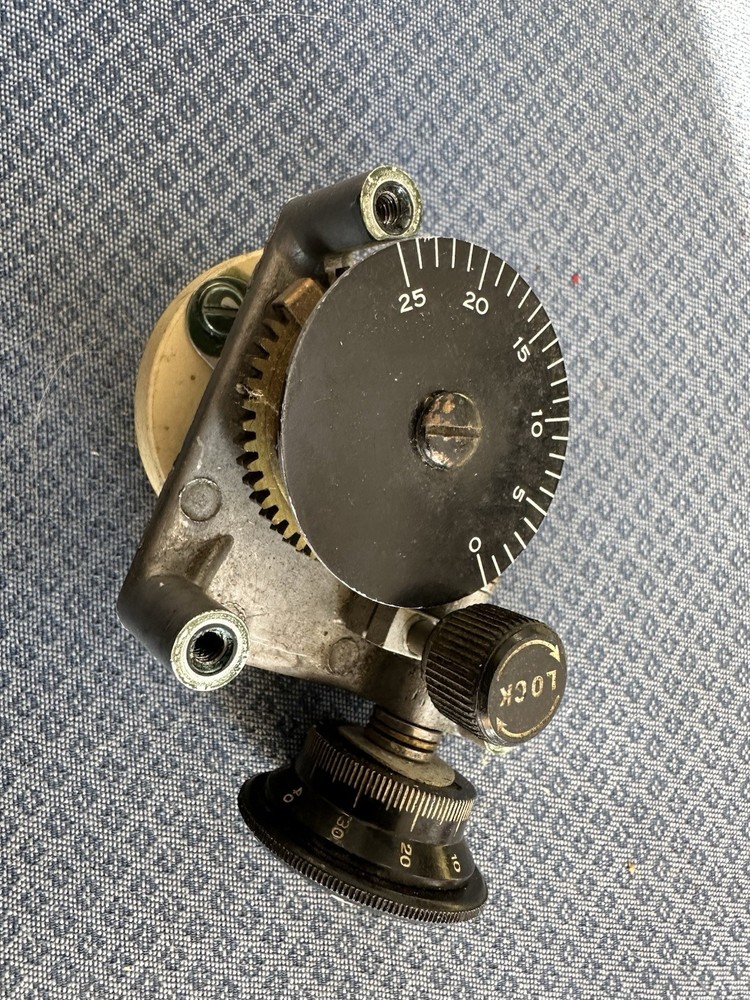 Ham Or Military HV Isolated Transmitter Tuning Vernier