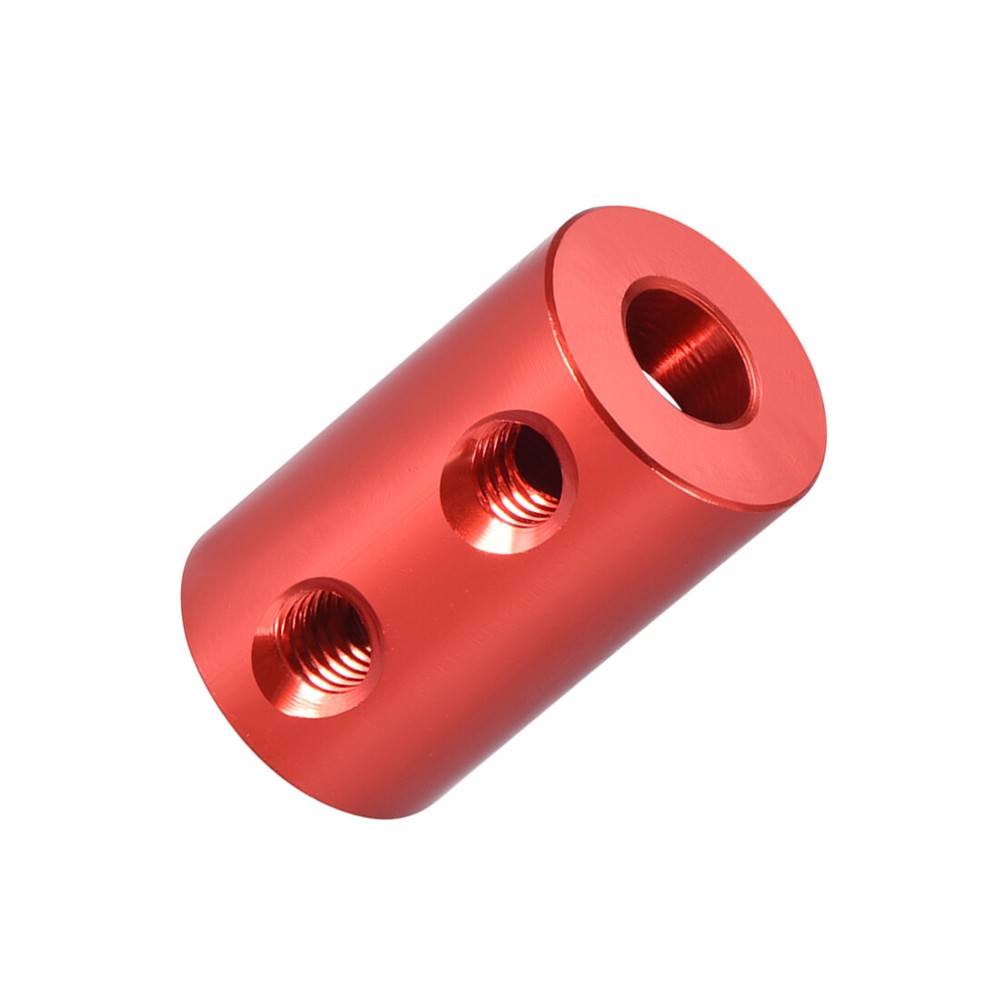 2 Pcs 5mm to 5mm Bore  Coupling Set Screw  Red